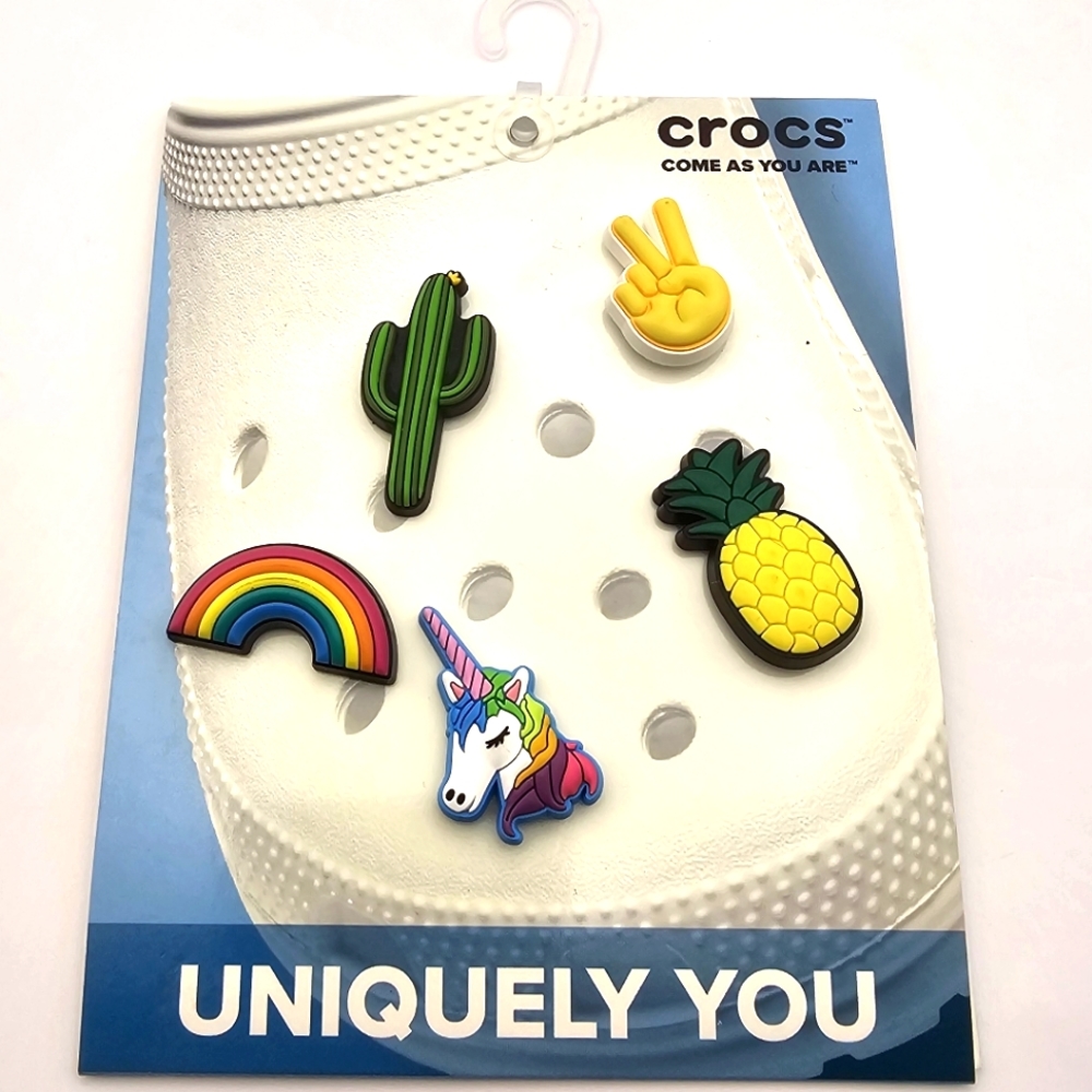 Set of 5 Crocs Jibbitz Shoe Charms